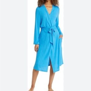 BP turquoise blue aqua size small NWT robe